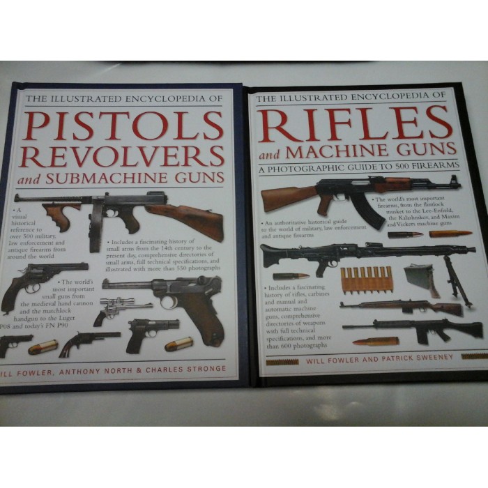 THE ULTIMATE ILLUSTRATED GUIDE TO GUNS ( enciclopedie de arme ) - 2 vol